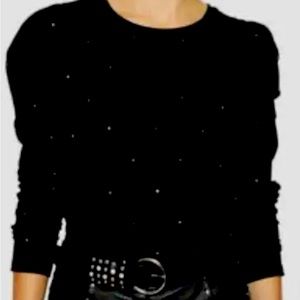 NWT Rebecca Minkoff top black size large